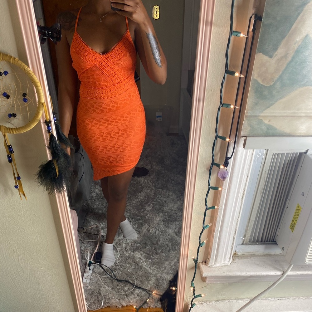 Prettylittle thing high/low dress